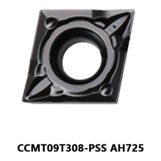 Original Tungaloy CCMT09T308-PSS AH725 Carbide Turning Insert - Diamond 80° | Stainless Steel & More (10 PCS)