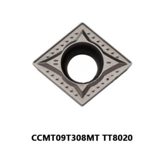 Original TaeguTec CCMT09T308MT TT8020 Carbide Turning Insert - Diamond 80° | Cast Iron (10 PCS)