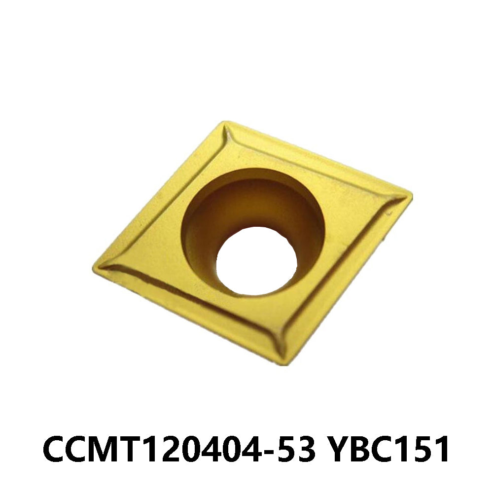 Zcc.ct 100% Original CCMT120404-53 YBC151 turning Insert 10 pcs