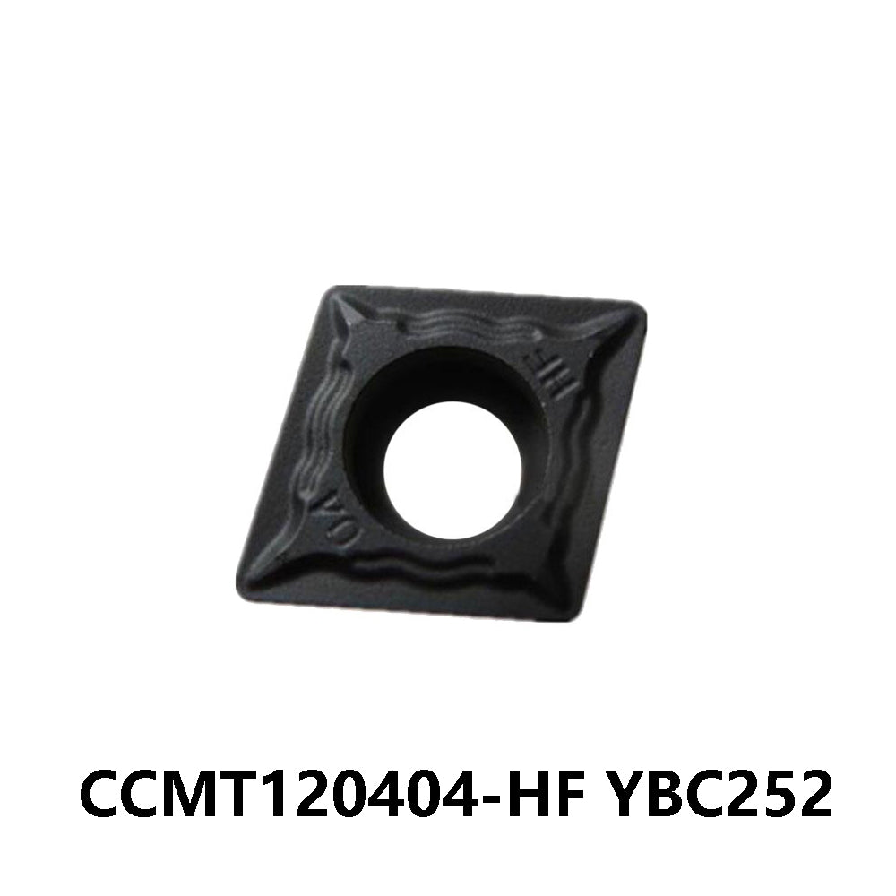 Zcc.ct 100% Original CCMT120404-HF YBC252 Turning Insert 10 pcs