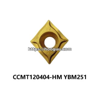 Original ZCC-CT CCMT120404-HM YBM251 Carbide Turning Insert - Diamond 80° | Steel & More (10 PCS)