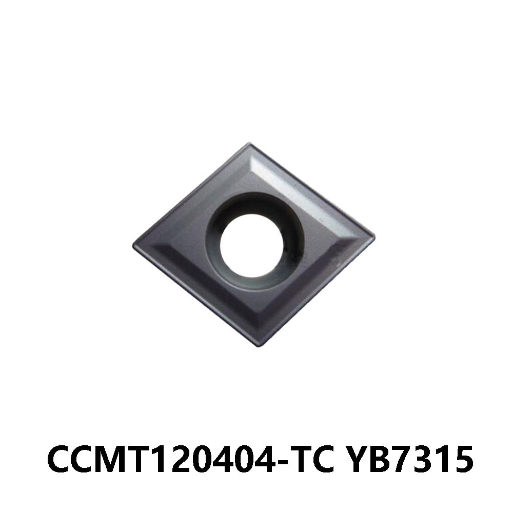ZCC CCMT120404-TC YB7315 Carbide Turning Insert - Diamond 80° | Steel (10 PCS)