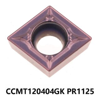Original Kyocera CCMT120404-GK PR1125 Carbide Turning Insert - Diamond 80° (10 PCS)