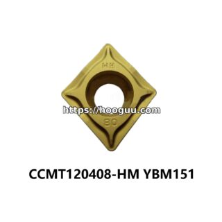 Original ZCC-CT CCMT120408-HM YBM151 Carbide Turning Insert - Diamond 80° | Steel, Stainless Steel (10 PCS)