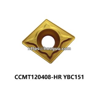 Original ZCC-CT CCMT120408-HR YBC151 Carbide Turning Insert - Diamond 80° | Steel, Carbon Steel (10 PCS)