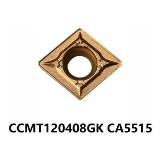 Original Kyocera CCMT120408-GK CA5515 Carbide Turning Insert - Diamond 80° (10 PCS)