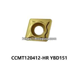 Original ZCC-CT CCMT120412-HR YBD151 Carbide Turning Insert - Diamond 80° | Steel & More (10 PCS)