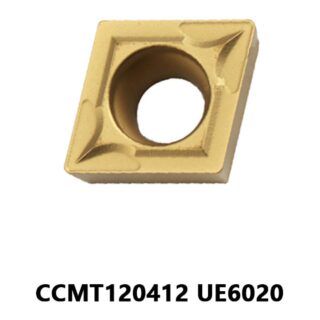 Original Mitsubishi CCMT120412 UE6020 Carbide Turning Insert - Diamond 80° (10 PCS)