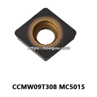 Original Mitsubishi CCMW09T308 MC5015 Carbide Turning Insert - Diamond 80° (10 PCS)