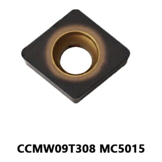 Original Mitsubishi CCMW09T308 MC5015 Carbide Turning Insert - Diamond 80° (10 PCS)
