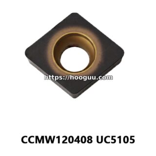 Original Mitsubishi CCMW120408 UC5105 Carbide Turning Insert - Diamond 80° | Cast Iron (10 PCS)