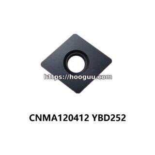 Original ZCC-CT CNMA120412 YBD252 Carbide Turning Insert - Diamond 80° | Steel, Cast Iron (10 PCS)