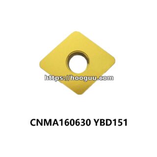 Original ZCC-CT CNMA160630 YBD151 Carbide Turning Insert - Diamond 80° | Steel (10 PCS)
