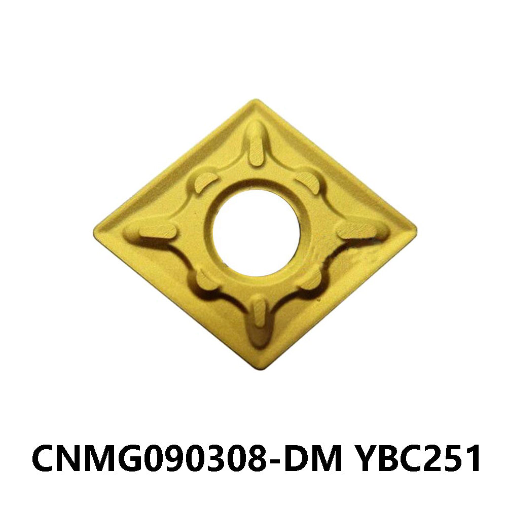 Zcc.ct 100% Original CNMG090308-DM YBC251 Turning Insert 10 pcs