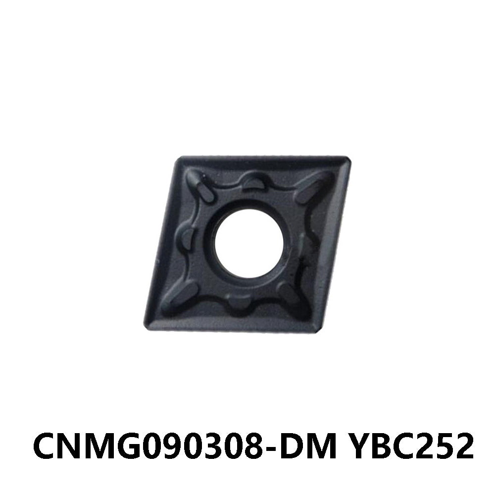 ZCC CNMG090308-DM YBC252 Carbide Turning Insert - Diamond 80° | Steel, Stainless Steel (10 PCS)