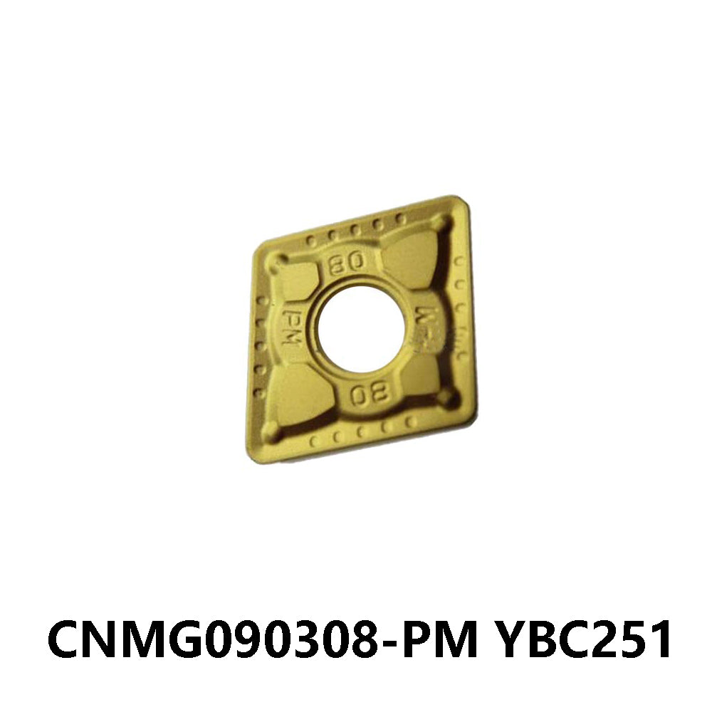 Zcc.ct 100% Original CNMG090308-PM YBC251 Turning Insert 10 pcs