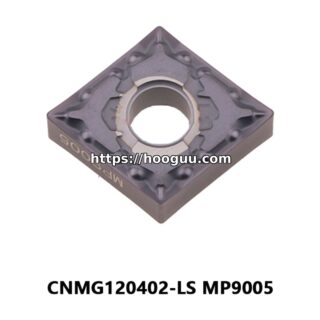 Original Mitsubishi CNMG120402-LS MP9005 Carbide Turning Insert - Diamond 80° | Steel & More (10 PCS)
