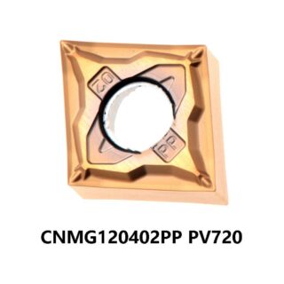 Original Kyocera CNMG120402PP PV720 Carbide Turning Insert - Diamond 80° (10 PCS)