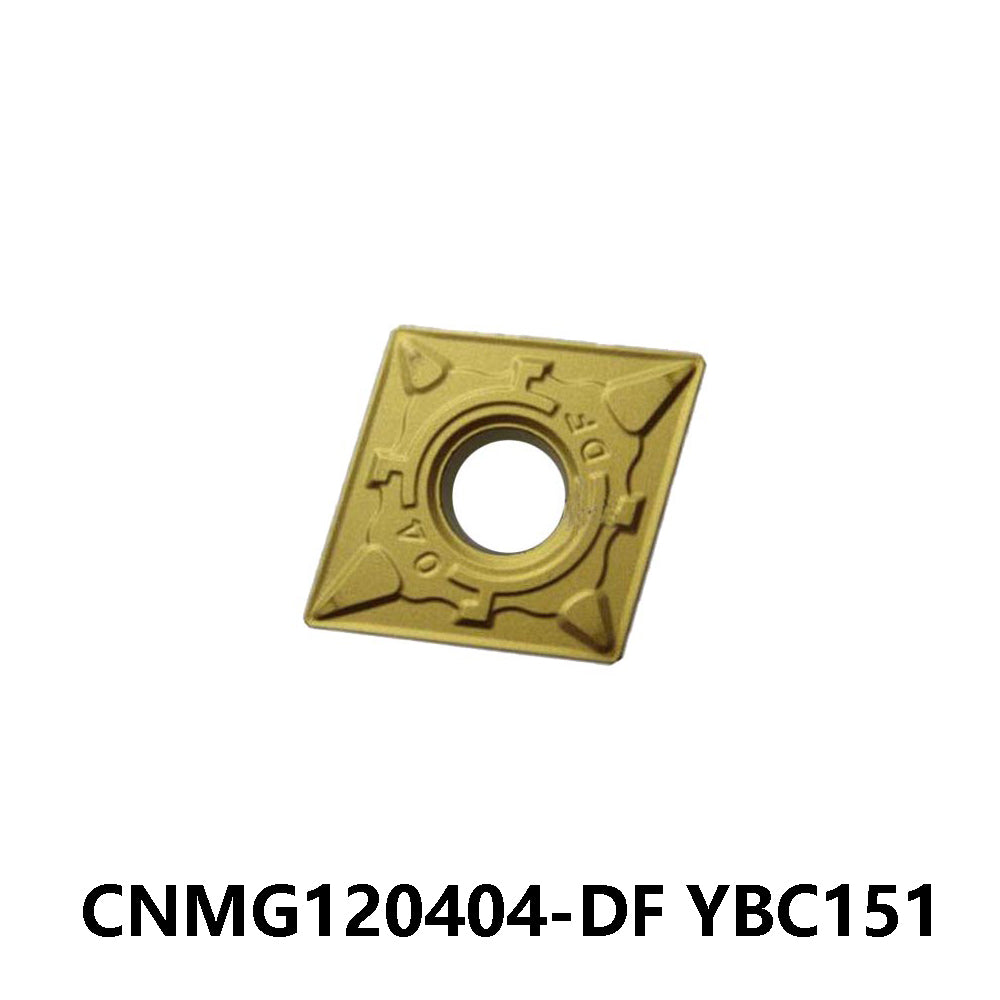 Zcc.ct 100% Original CNMG120404-DF YBC151 turning Insert 10 pcs