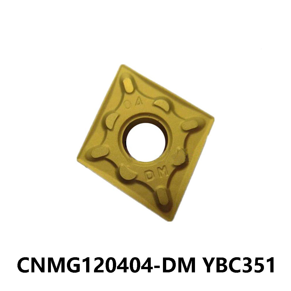 Zcc.ct 100% Original CNMG120404-DM YBC351 Turning Insert 10 pcs