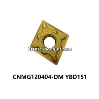 Original ZCC-CT CNMG120404-DM YBD151 Carbide Turning Insert - Diamond 80° | Steel, Stainless Steel (10 PCS)