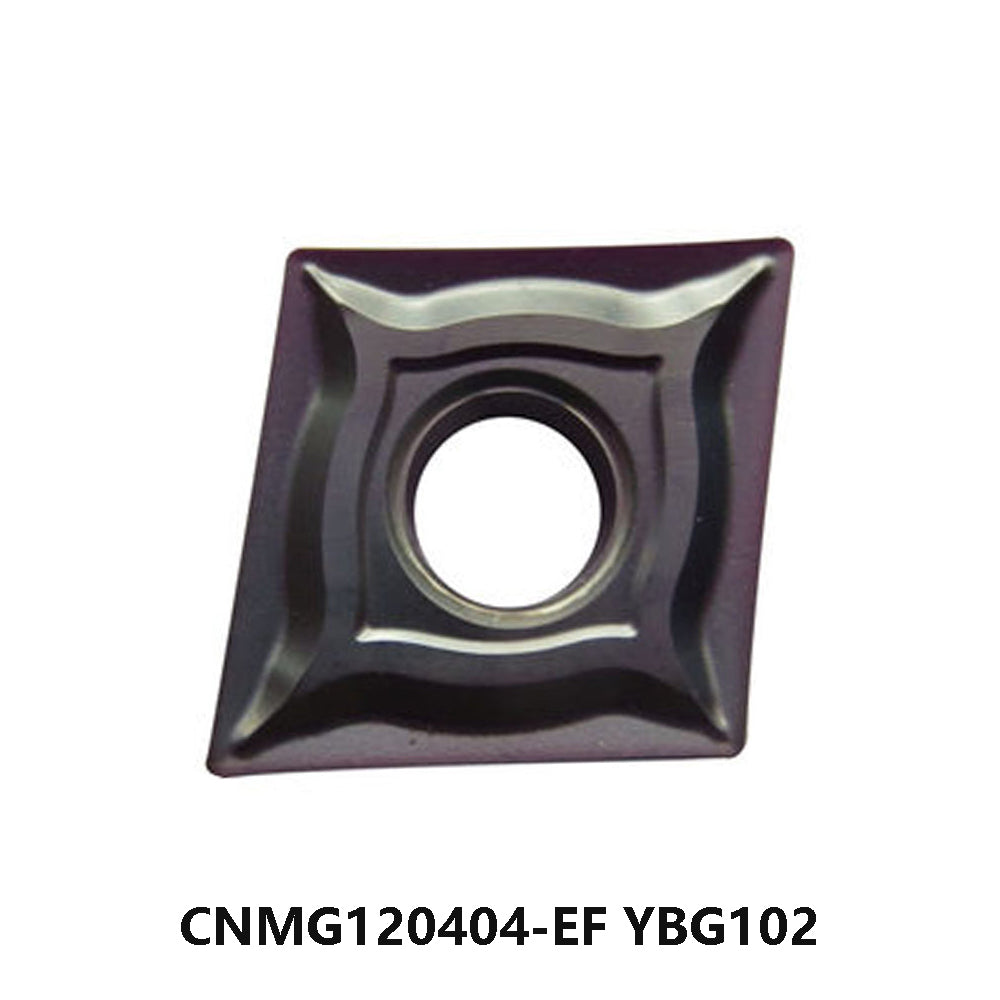 Zcc.ct 100% Original CNMG120404-EF YBG102 Turning Insert 10 pcs
