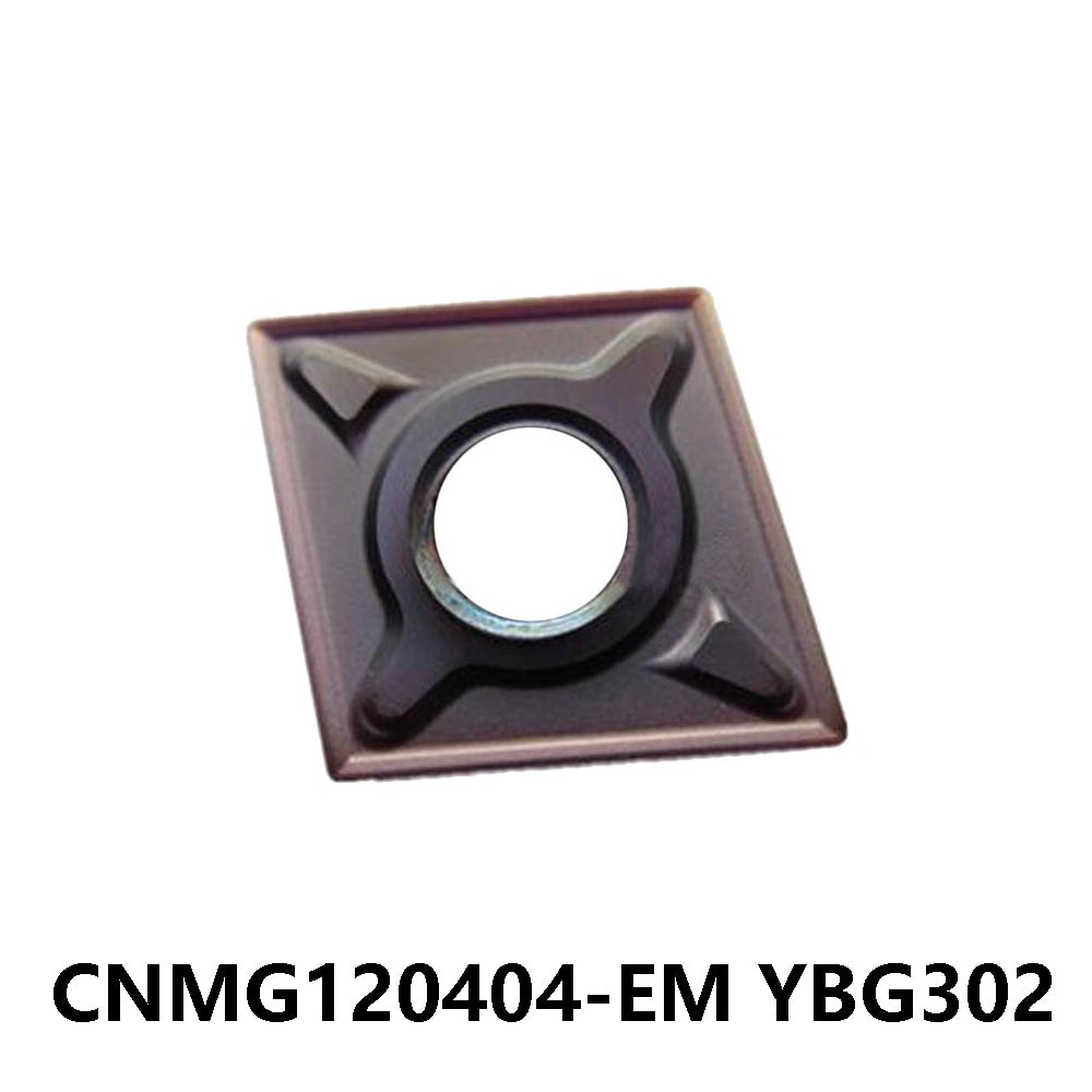 Zcc.ct 100% Original CNMG120404-EM YBG302 turning Insert 10 pcs