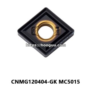 Original Mitsubishi CNMG120404-GK MC5015 Carbide Turning Insert - Diamond 80° | Steel, Cast Iron (10 PCS)