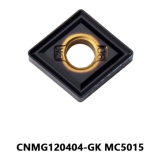 Original Mitsubishi CNMG120404-GK MC5015 Carbide Turning Insert - Diamond 80° | Steel, Cast Iron (10 PCS)