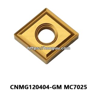 Original Mitsubishi CNMG120404-GM MC7025 Carbide Turning Insert - Diamond 80° | Steel, Stainless Steel (10 PCS)
