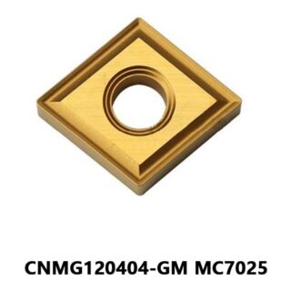 Original Mitsubishi CNMG120404-GM MC7025 Carbide Turning Insert - Diamond 80° | Steel, Stainless Steel (10 PCS)
