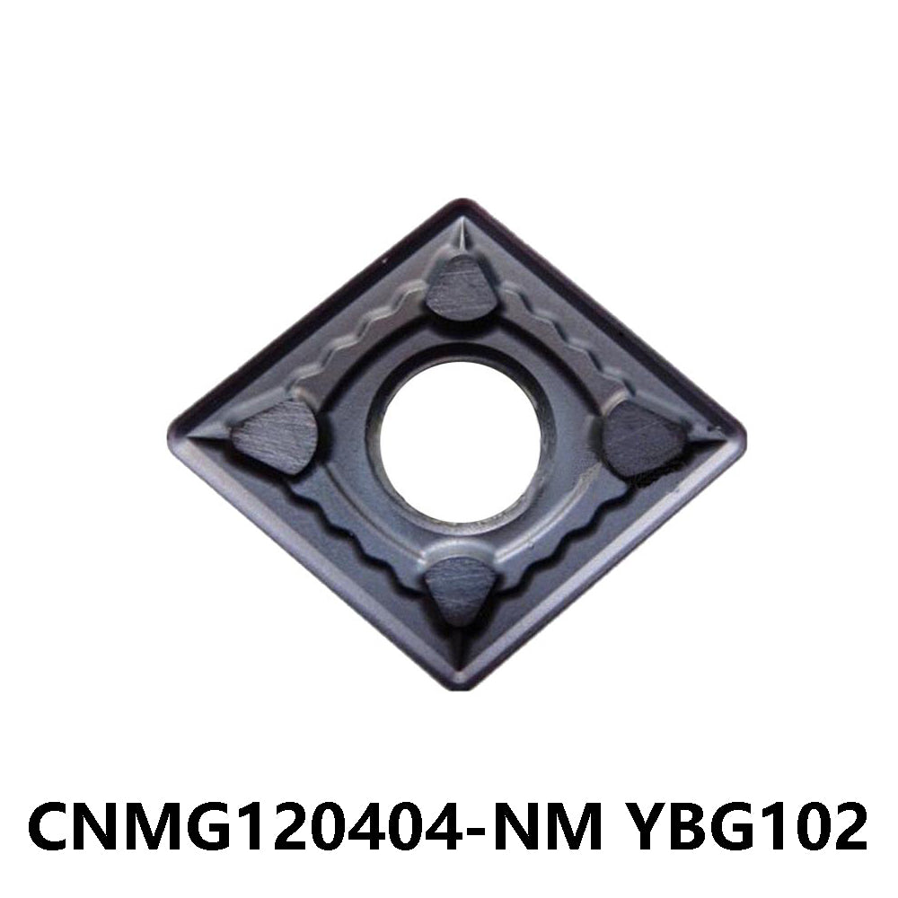Zcc.ct 100% Original CNMG120404-NM YBG102 Turning Insert 10 pcs