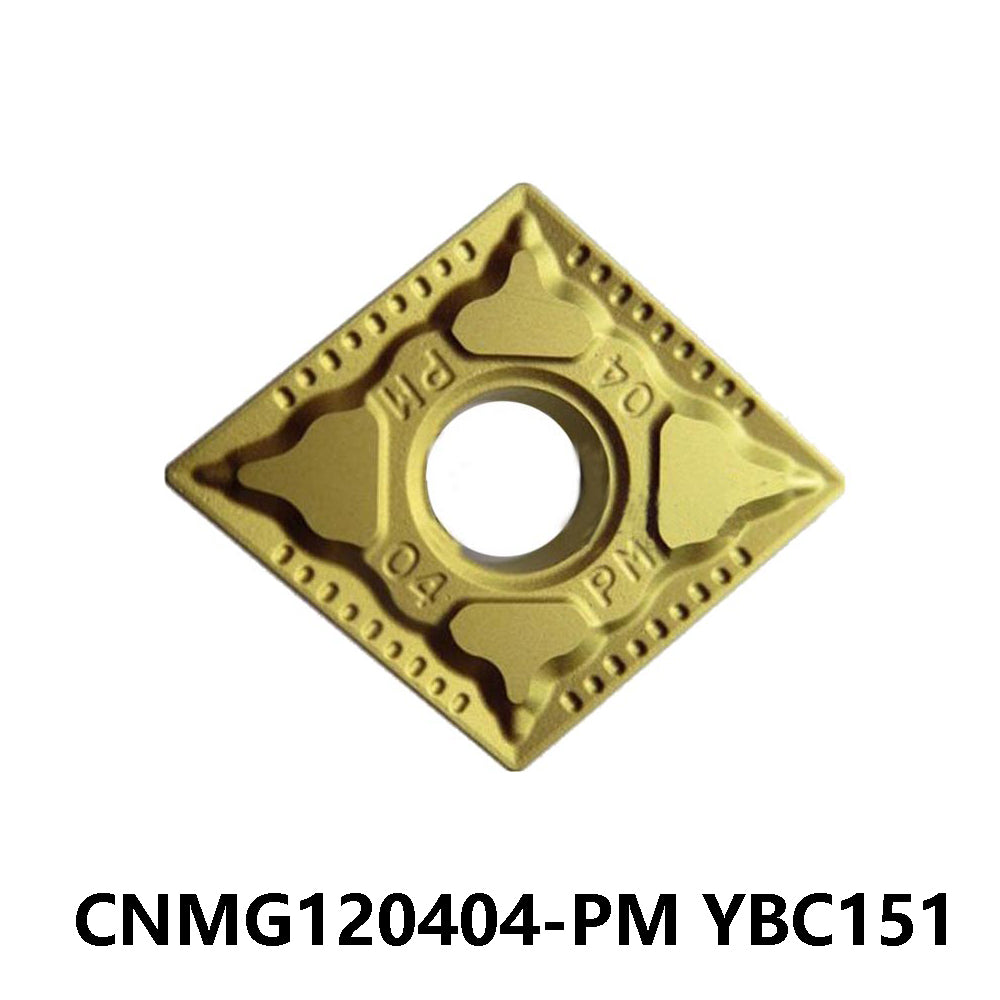 Zcc.ct 100% Original CNMG120404-PM YBC151 turning Insert 10 pcs
