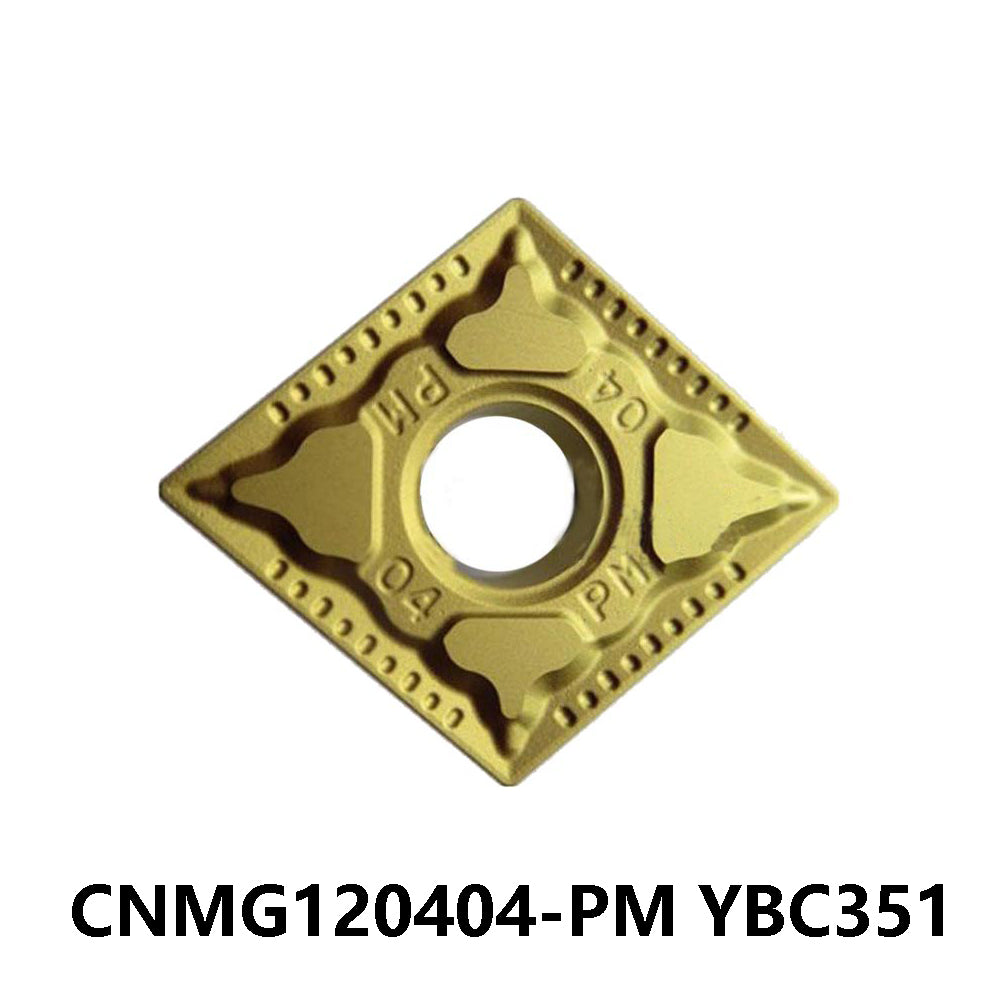 Zcc.ct 100% Original  CNMG120404-PM YBC351 Turning Insert 10 pcs