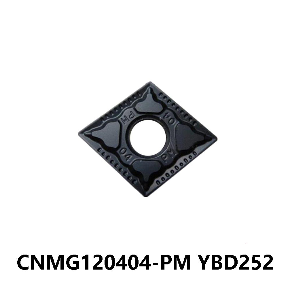 Zcc.ct 100% Original CNMG120404-PM YBD252 Turning Insert 10 pcs