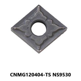 Original Tungaloy CNMG120404-TS NS9530 Carbide Turning Insert - Diamond 80° (10 PCS)