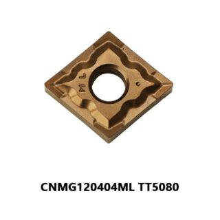 Original TaeguTec CNMG120404ML TT5080 Carbide Turning Insert - Diamond 80° (10 PCS)