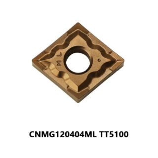 Original TaeguTec CNMG120404ML TT5100 Carbide Turning Insert - Diamond 80° (10 PCS)