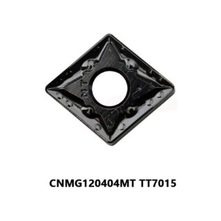 Original TaeguTec CNMG120404MT TT7015 Carbide Turning Insert - Diamond 80° (10 PCS)