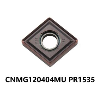Original Kyocera CNMG120404MU PR1535 Carbide Turning Insert - Diamond 80° (10 PCS)