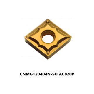 Original Sumitomo CNMG120404N-SU AC820P Carbide Turning Insert - Diamond 80° | Steel (10 PCS)