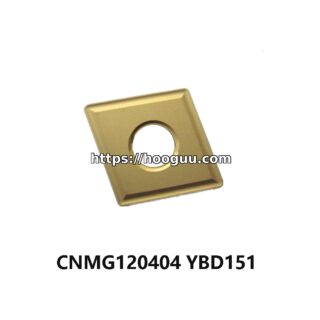 Original ZCC-CT CNMG120404 YBD151 Carbide Turning Insert - Diamond 80° | Steel, Stainless Steel (10 PCS)