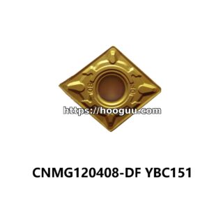 Original ZCC-CT CNMG120408-DF YBC151 Carbide Turning Insert - Diamond 80° | Steel, Stainless Steel (10 PCS)