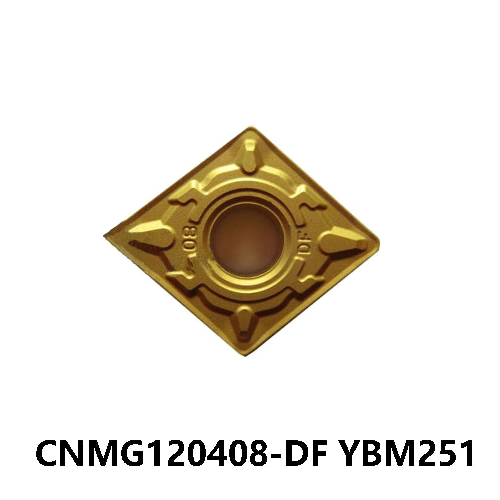 Zcc.ct 100% Original CNMG120408-DF YBM251 turning Insert 10 pcs