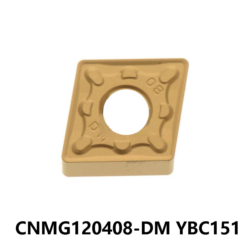 ZCC CNMG120408-DM YBC151 Carbide Turning Insert - Diamond 80° | Steel (10 PCS)