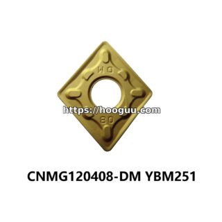 Original ZCC-CT CNMG120408-DM YBM251 Carbide Turning Insert - Diamond 80° | Steel (10 PCS)