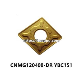 Original ZCC-CT CNMG120408-DR YBC151 Carbide Turning Insert - Diamond 80° (10 PCS)