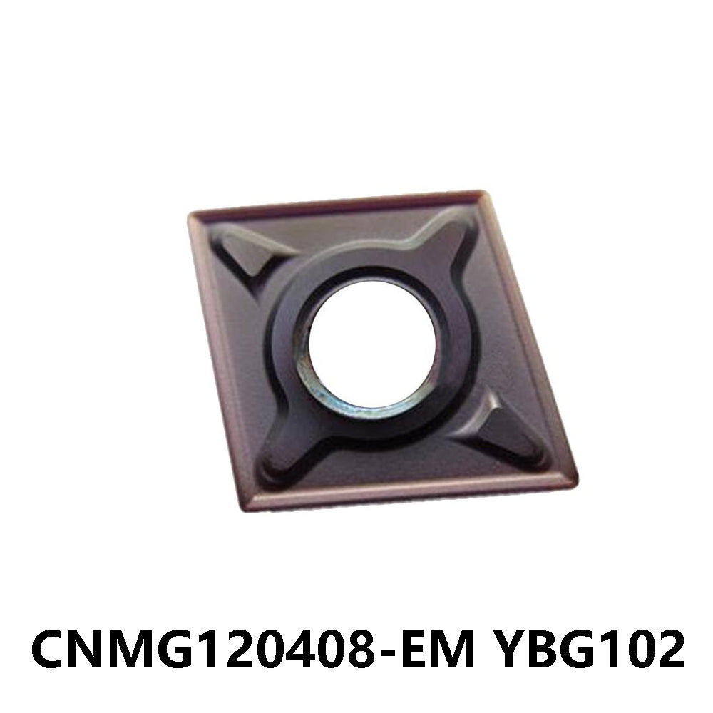 Zcc.ct 100% Original  CNMG120408-EM YBG102 Turning Insert 10 pcs