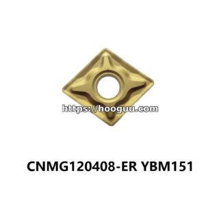 Original ZCC-CT CNMG120408-ER YBM151 Carbide Turning Insert - Diamond 80° (10 PCS)