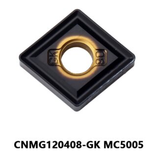Original Mitsubishi CNMG120408-GK MC5005 Carbide Turning Insert - Diamond 80° (10 PCS)